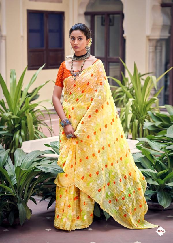 Kashvi Hetvi Fancy Wear Georgette Saree Collection